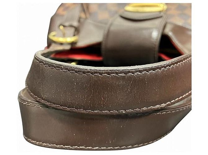 Borsa 2 in 2 Louis Vuitton Sistina GM Damier Marrone - vista 7