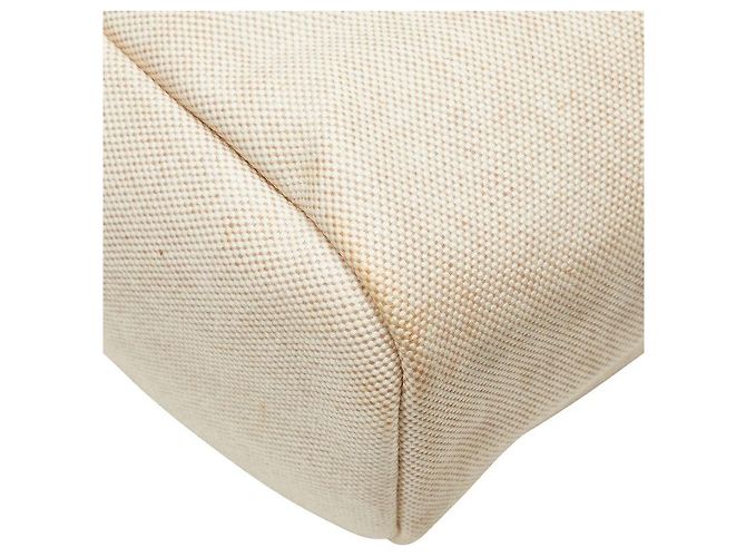 Hermès Herbag Ad MM Toile H Leder Rucksack Braun - Ansicht 7