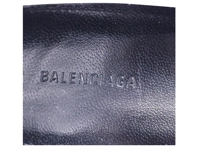 Stivali a metà polpaccio in velluto viola Balenciaga Knife Sock - vista 6