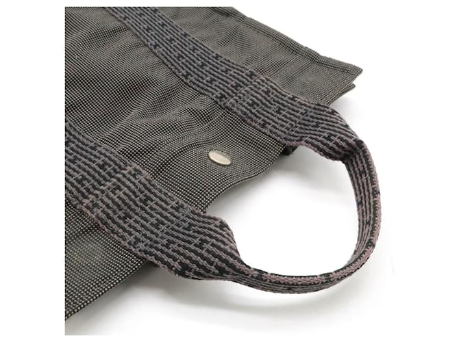 Hermès Hermes Canvas Rucksack Aline PM Grau - Ansicht 7