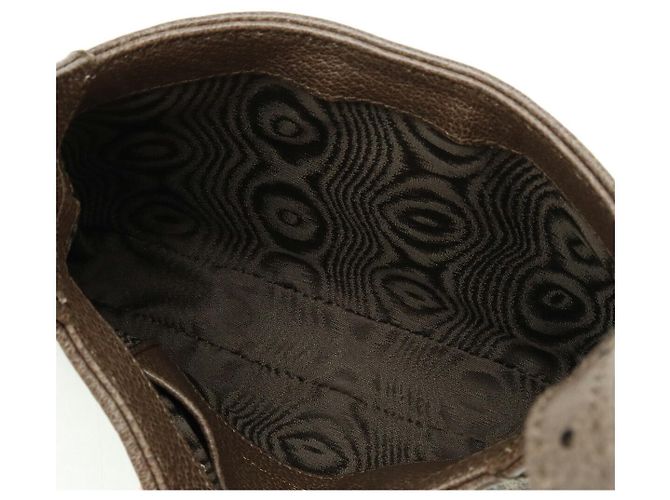 Borsa a Spalla Jackie Gucci Balenciaga Marrone Beige - vista 5