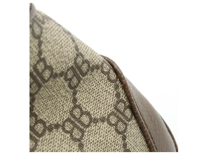 Borsa a Spalla Jackie Gucci Balenciaga Marrone Beige - vista 6