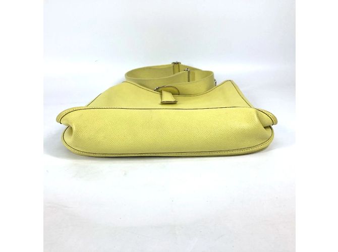 Borsa a tracolla Hermès Evelyn 3 GM D'oro Giallo - vista 5