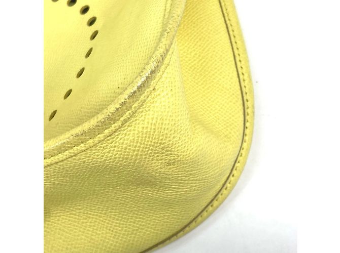 Borsa a tracolla Hermès Evelyn 3 GM D'oro Giallo - vista 6