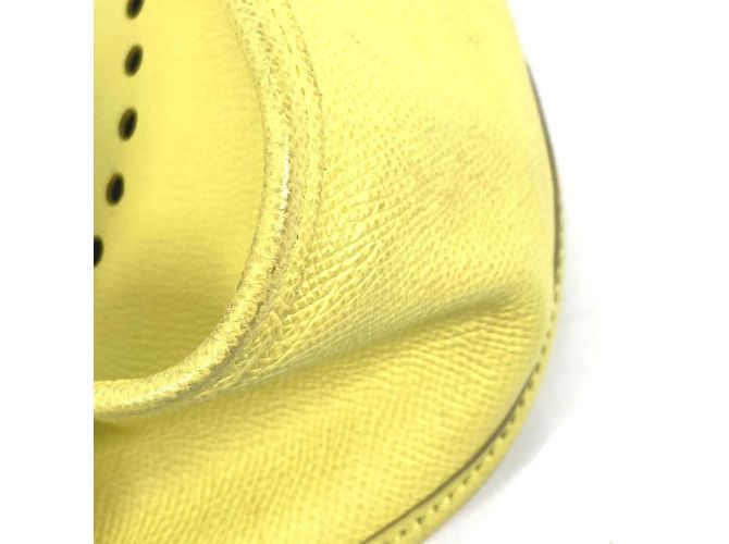 Borsa a tracolla Hermès Evelyn 3 GM D'oro Giallo - vista 7