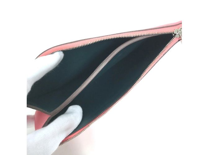 Hermès Pochette Hermes Atout GM in Rosa Azalee - vista 8