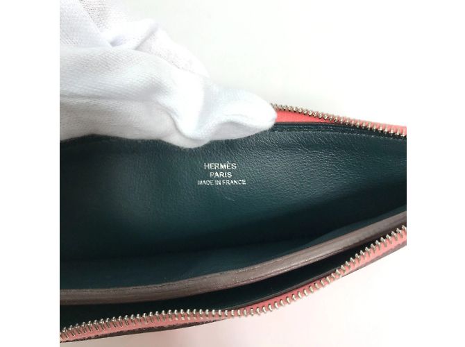 Hermès Pochette Hermes Atout GM in Rosa Azalee - vista 9