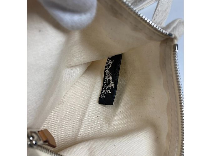 Hermès HERMES Borsa Tote da Spiaggia Beige Arancione - vista 13