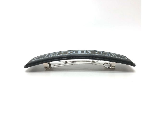 Hermès Accessorio per Capelli Barrette 24° Circuito Carmel Hermes Nero - vista 3