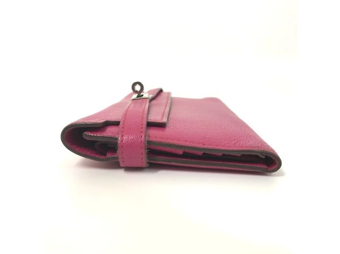Cartera Larga Kelly de Hermès en Rosa - vista 5