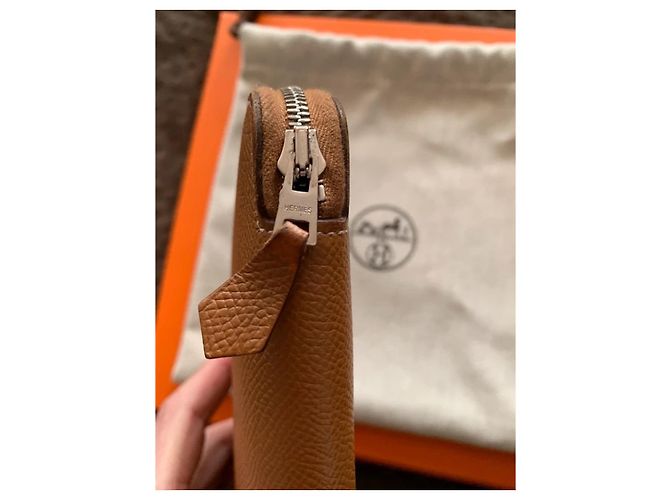Hermès Purses, wallets, cases Golden - view 5