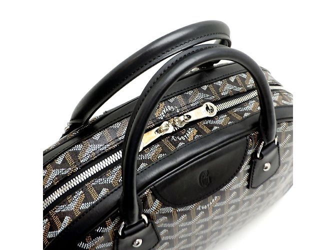 Borsa Boston Goyard Saint Jeanne MM Nero - vista 5