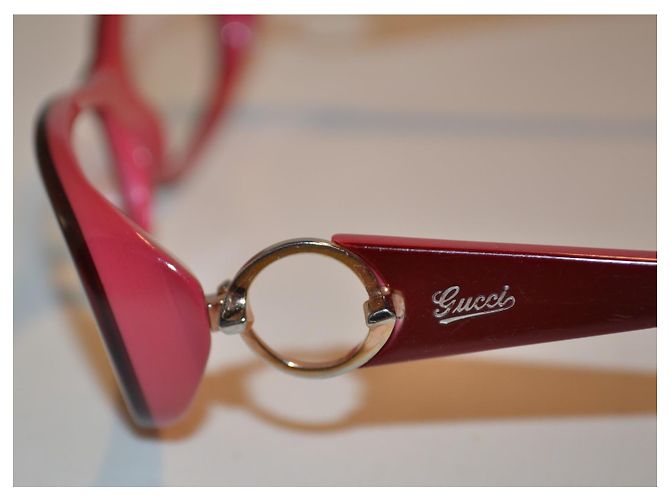 Gafas de sol Gucci rosa de plástico - vista 4