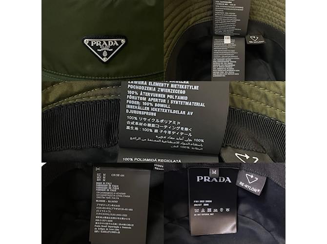 Cappello bucket Re-Nylon Prada Cachi - vista 2