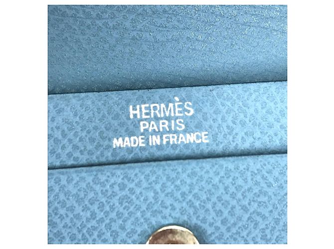 Visitenkartenetui Bearn von Hermès Blau - Ansicht 14