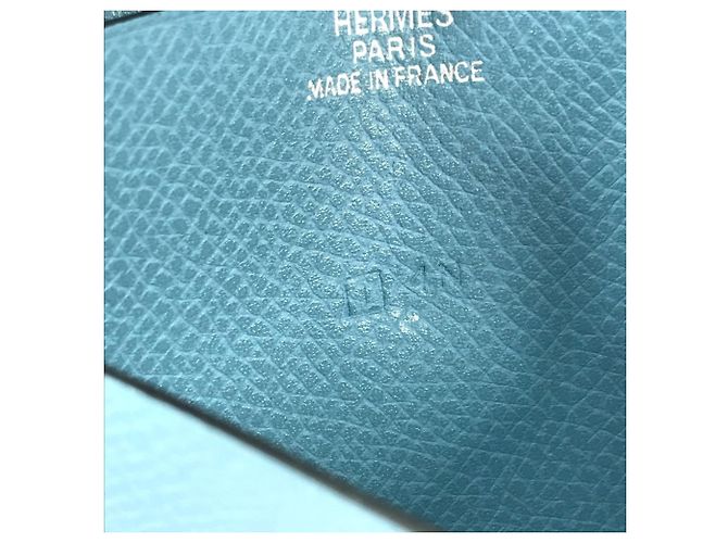 Visitenkartenetui Bearn von Hermès Blau - Ansicht 16
