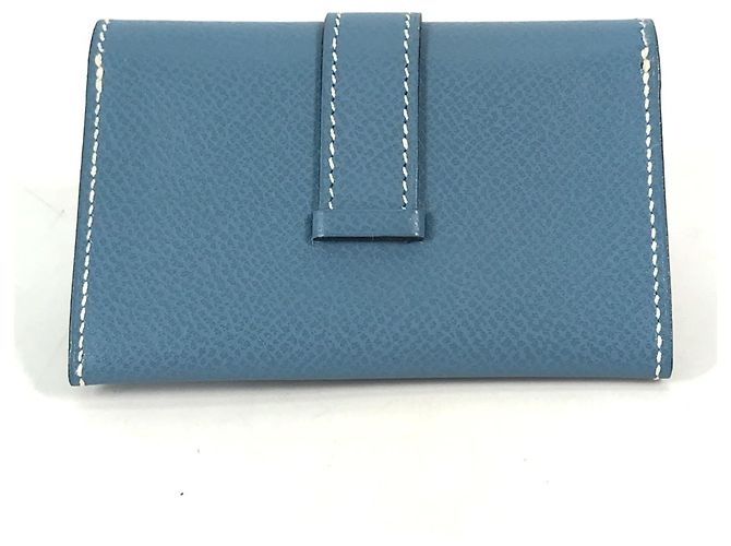 Visitenkartenetui Bearn von Hermès Blau - Ansicht 2