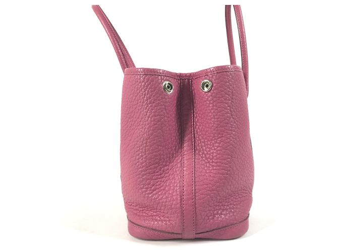 Hermès Hermes Garden Party TPM Handtasche Lila - Ansicht 4