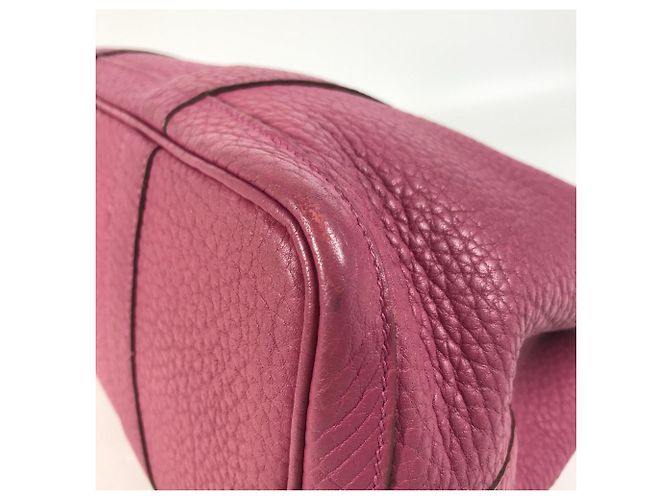 Hermès Hermes Garden Party TPM Handtasche Lila - Ansicht 6