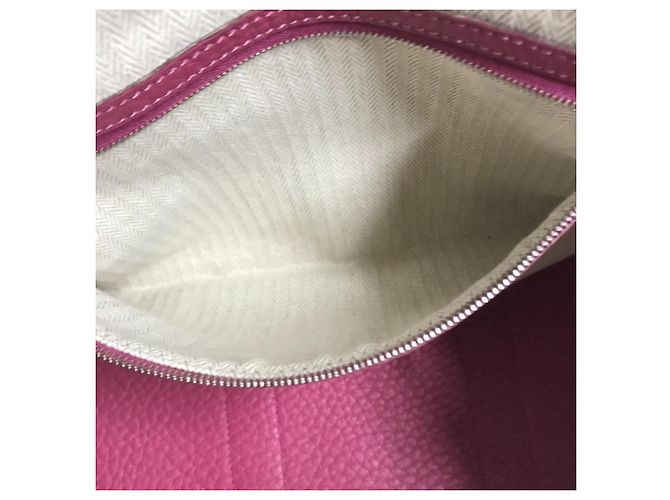 Hermès Hermes Garden Party TPM Handtasche Lila - Ansicht 9