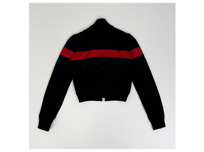 Giacca bomber Gucci nera con cristalli Nero - vista 4