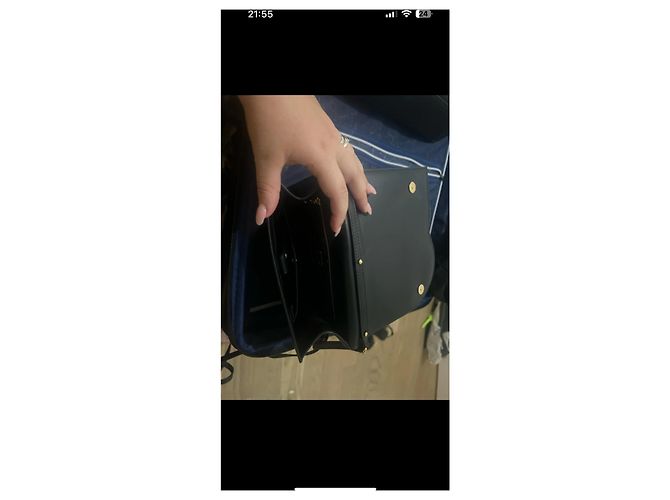 Borsa a mano Dolce & Gabbana DG Daily in pelle nera Nero - vista 3