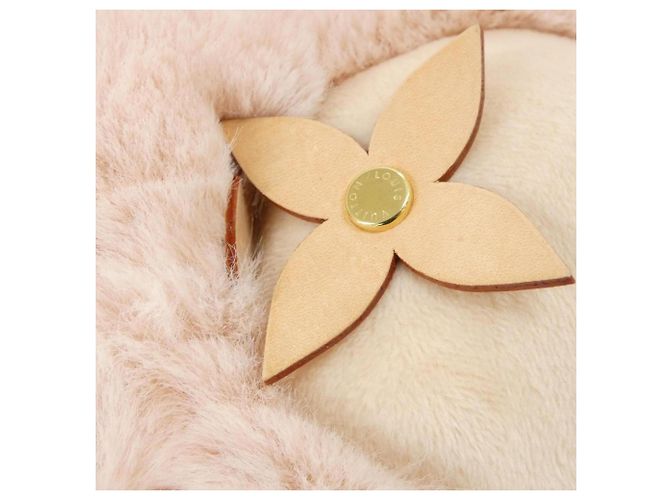 Louis Vuitton Doudou Vivienne Plüschspielzeug Braun Beige Aus weiß - Ansicht 4
