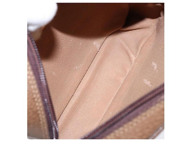 Borsa a Spalla GUCCI GG Plus Supreme PVC Beige Oro Auth sw1190 D'oro - vista 17