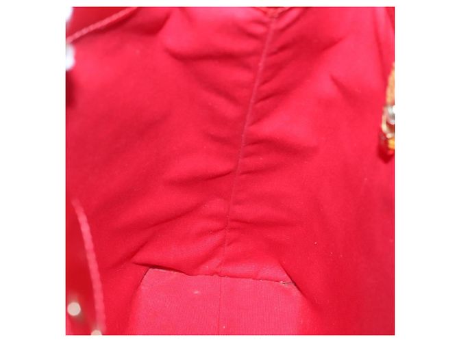 LOUIS VUITTON Monogram Vernis Reade MM Borsa a Mano Rossa M91086 LV Auth bs28208 Rosso - vista 18