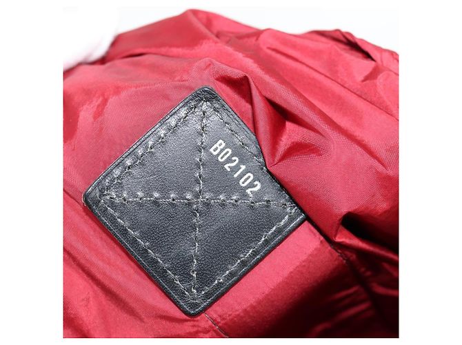 LOUIS VUITTON Borsa Boston Plat Ktical Aventura Damier Rossa N23208 LV Auth 132525V Rosso - vista 12