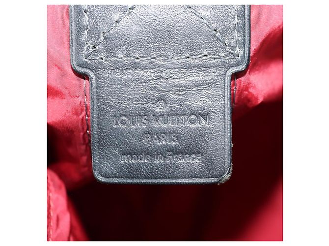 LOUIS VUITTON Borsa Boston Plat Ktical Aventura Damier Rossa N23208 LV Auth 132525V Rosso - vista 20