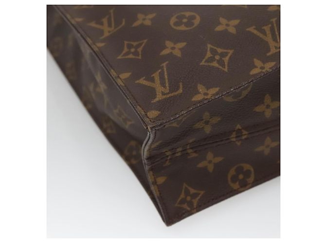 LOUIS VUITTON Monogram Sac Plat Hand Bag M51140 LV Auth 134657 - view 17