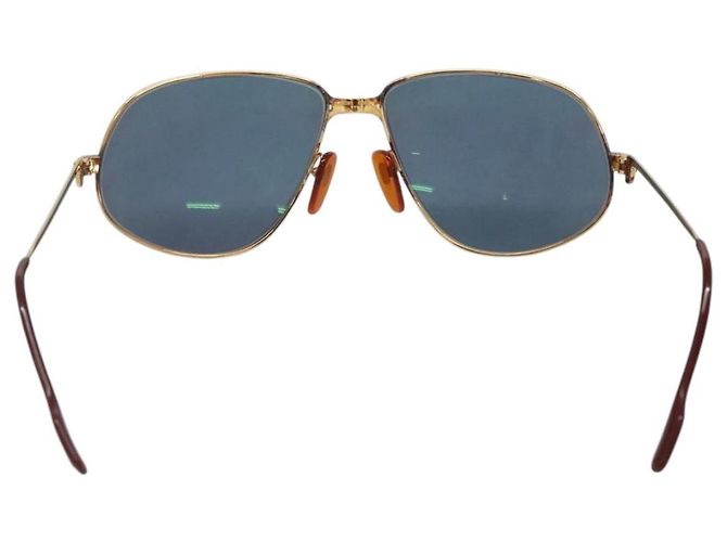 Occhiali da sole CARTIER Metallo Blu Auth am8889 - vista 3