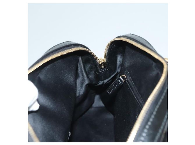 Borsa a Spalla Muse SAINT LAURENT Smalto Nero Oro Auth sw1147 D'oro - vista 21