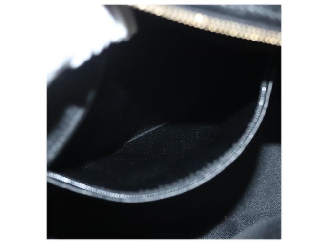 Borsa a Spalla Muse SAINT LAURENT Smalto Nero Oro Auth sw1147 D'oro - vista 22