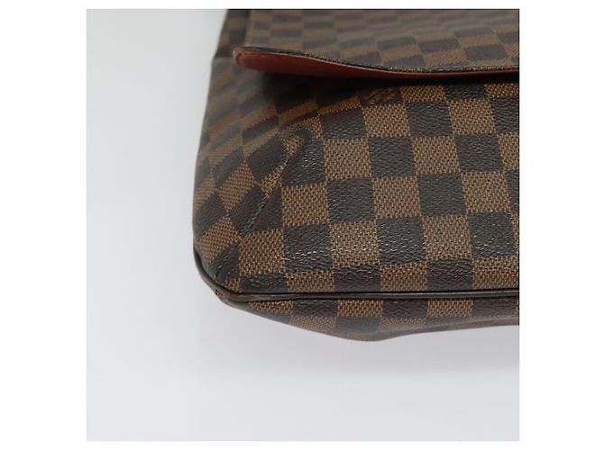LOUIS VUITTON Bolsa de Hombro Musette Damier Ebene N51302 LV Auth BA4053 - vista 15