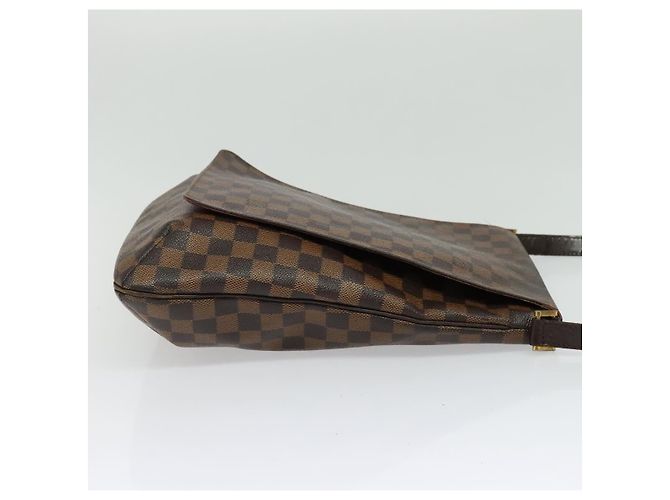 LOUIS VUITTON Bolsa de Hombro Musette Damier Ebene N51302 LV Auth BA4053 - vista 4