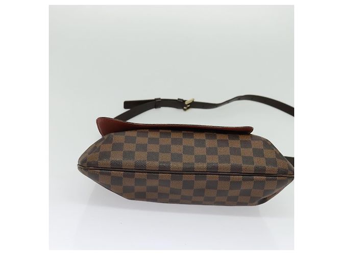 LOUIS VUITTON Bolsa de Hombro Musette Damier Ebene N51302 LV Auth BA4053 - vista 5