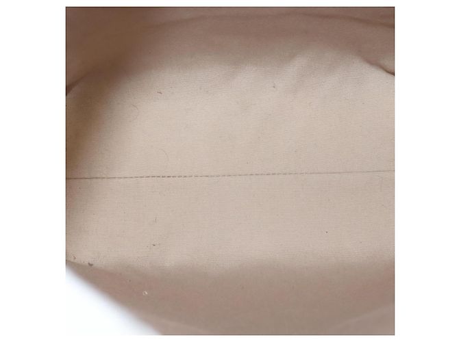 LOUIS VUITTON Borsa a Mano Monogram Vernis Reade MM Beige M91141 LV Auth sw1119 - vista 11