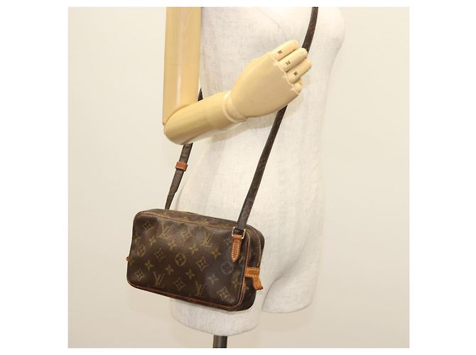 LOUIS VUITTON Borsa a Spalla Monogram Marly Bandouliere M51828 LV Auth 135648 Monogramma - vista 21