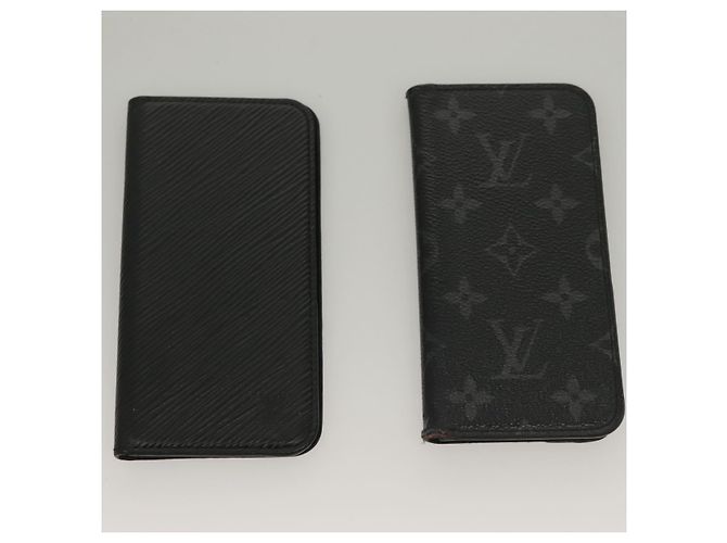LOUIS VUITTON Monogram Eclipse Epi iPhone-Hülle 4Set LV Auth bs28178 Monogramm - Ansicht 12