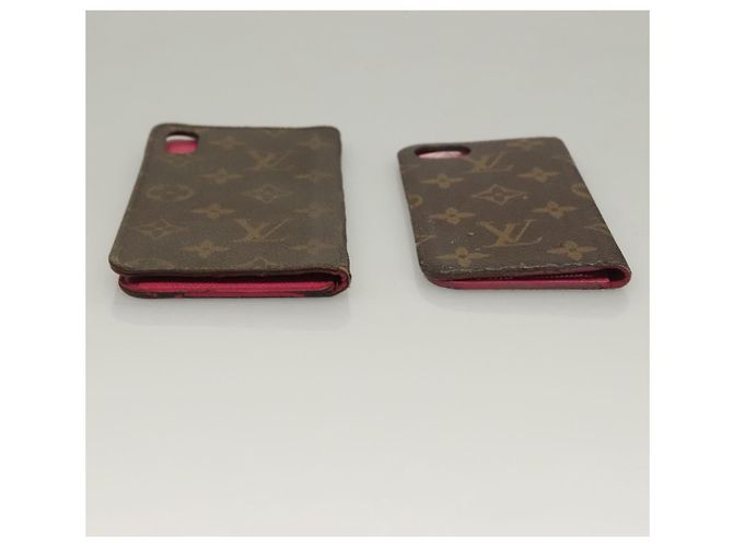 LOUIS VUITTON Monogram Eclipse Epi iPhone-Hülle 4Set LV Auth bs28178 Monogramm - Ansicht 5