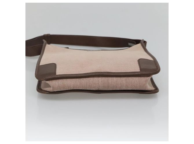 Borsa a Spalla GUCCI in Tela Beige Argento 001 4206 Auth ep9960 - vista 9