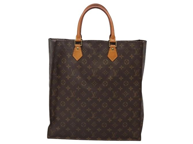 LOUIS VUITTON Borsa Sac Plat Monogram M51140 LV Auth ar13723 Monogramma - vista 13