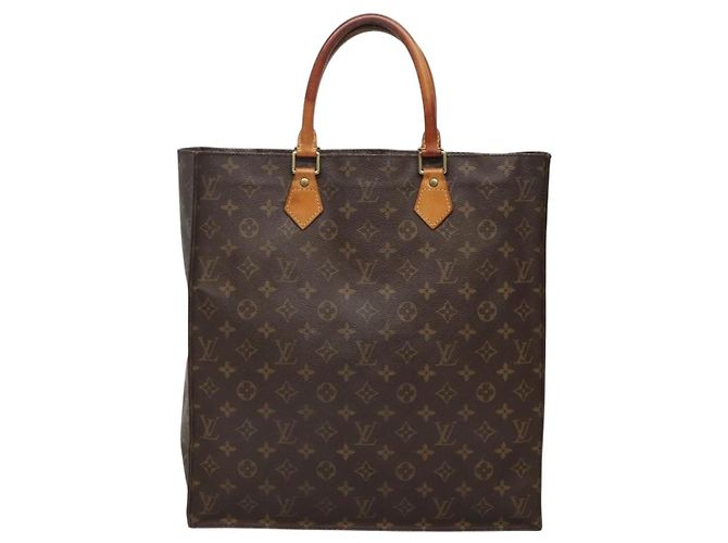 LOUIS VUITTON Borsa Sac Plat Monogram M51140 LV Auth ar13723 Monogramma - vista 2