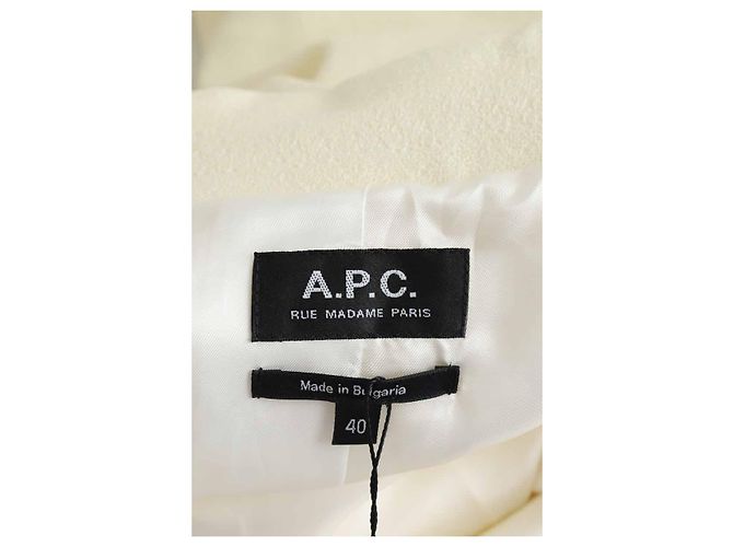 Apc Chaqueta de algodón amarilla Amarillo - vista 5