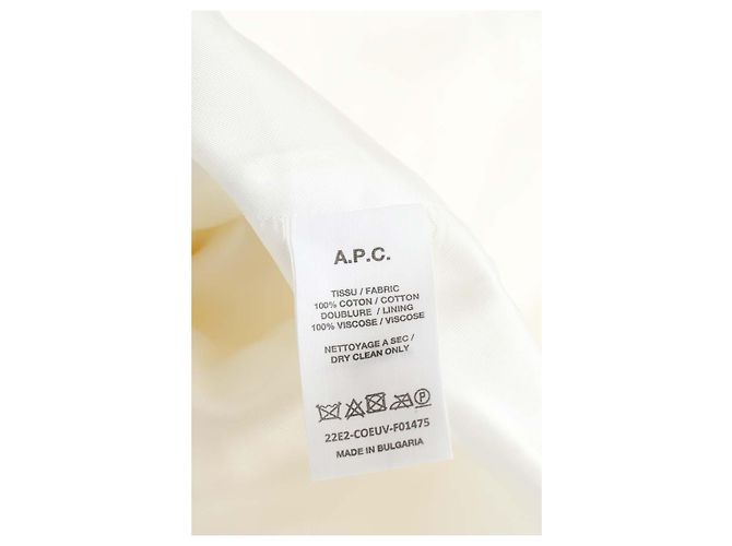 Apc Chaqueta de algodón amarilla Amarillo - vista 6