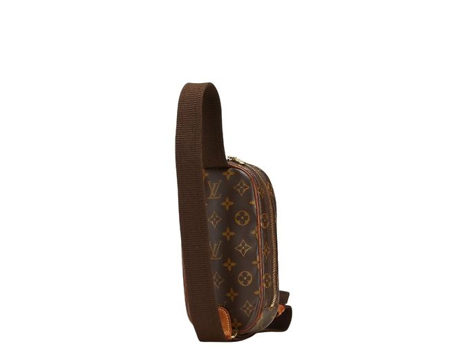 Borsa a corpo Pochette Ganju Monogram Louis Vuitton Marrone - vista 2