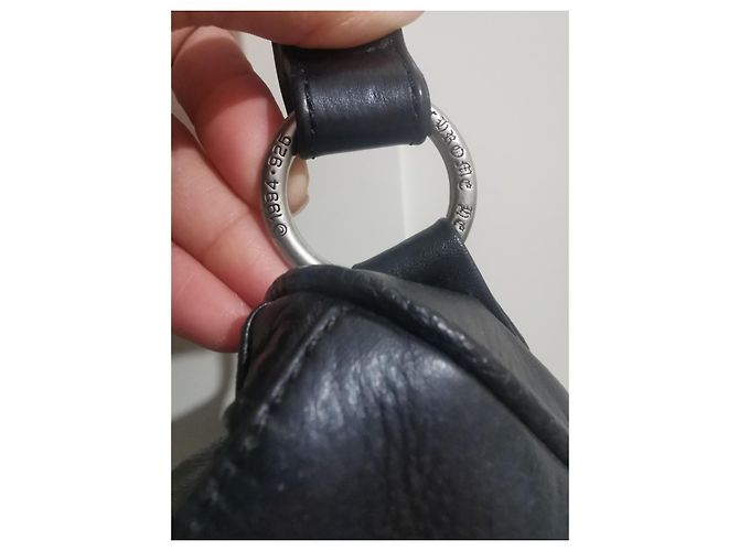 Borsa Chrome Hearts Chicken Nugget in pelle nera Nero - vista 14