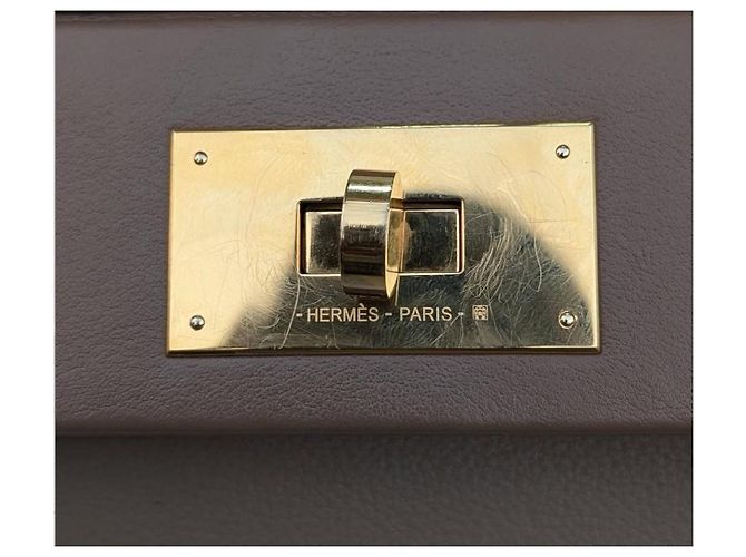 Borsa Hermès 24-24 Etoupe in Pelle Marrone Chiaro - vista 3